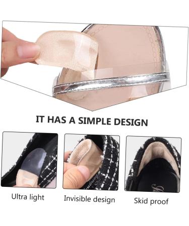 FOMIYES 12 Pairs Non-Slip Heel Insoles & Metatarsal Pads - Cushioned Forefoot Inserts for High Heel Comfort & Grip - Breathable Sole Stickers for Kids & Adults - Buy Online on GoSupps.com