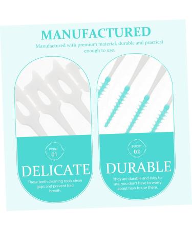 Partykindom 240 STK Interdental Brushes | Professional Dental Cleaning Tools & Massage Brushes - Buy Online on GoSupps.com