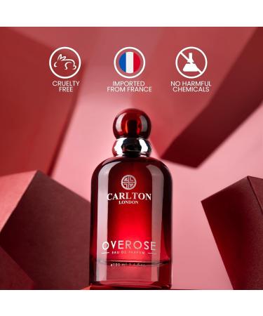 Ckerlton London Women OveRose Edp Liquid Perfume With Vanilla Rose And Sandalwood -100Ml | Enchanting Floral & Sweet Long Lasting Fragrance Scent - Buy Online on GoSupps.com