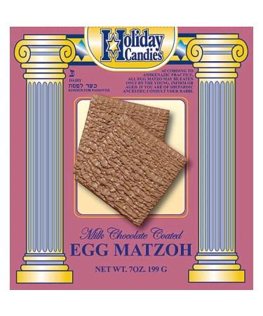 Passover Milk Chocolate Egg Matzoh,7 OZ.