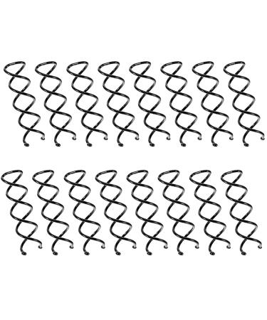 REQAG 16 Pieces Hair Clips Spiral Hair Clips Hair Clip Stick DIY Style