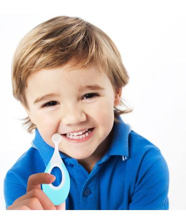 Plafope 4-Piece Children's Toothbrush Set - Toddler Oral Care Tools for Effective Brush Training - Buy Online on GoSupps.com