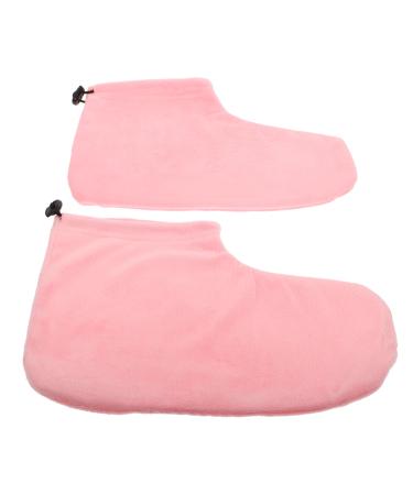 PLAFOPE Housse De Cire De Paraffine Pour Chauffants Housse Enveloppement De Th rapie 28X20X0.9CM rose