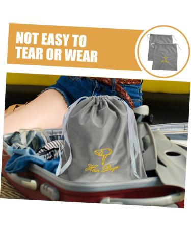 Outanaya 3pcs Travel Drawstring Bag Hair Dryer Bag for Travel Travel Bag Hair Dryer Organizer 30.00X25.00X0.50CM As Shown - Buy Online on GoSupps.com