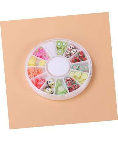 Housoutil Manicure Tool 12 Nail Beauty Accessories Nail Art Decor Diy Decoration for Nail Polymer Clay Slices for Nail Manicure Nail Protector - Buy Online on GoSupps.com