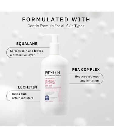Physiogel Calming Relief Lotion | Reduces Redness in 30 Mins | Moisturizer for Dry Sensitive Skin | Fragrance-Free Face Cream for Men & Women 13.5 fl. Oz - Buy Online on GoSupps.com