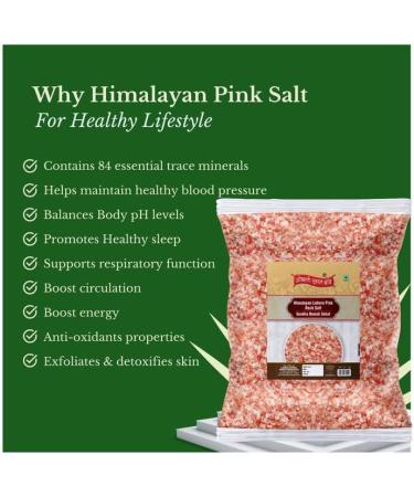 Okhli Musal Brand Whole Himalayan Pink Rock Salt | Natural Pink Salt Granules with Natural Trace Minerals | Gourmet Quality Himalayan Rock Salt Chunks | Sabut Sendha Namak Crystals-100GM*4Pack - Buy Online on GoSupps.com