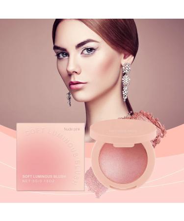  Dubbulon Blush Powder | Pink Skin Tone for Women | Long Lasting Glow Makeup - Intense Pigmentation - Universal Shades - Travel Size - Buy Online on GoSupps.com