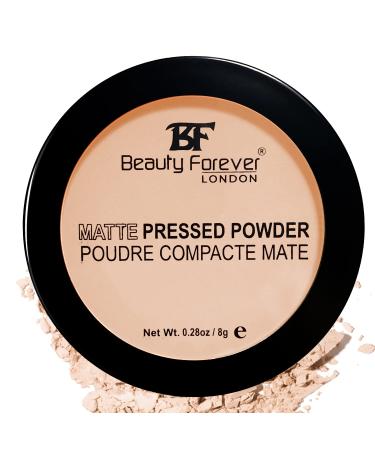 Beauty Forever Matte Pressed Powder Oil Free & Lightweight 8gms (03A Silky Beige)
