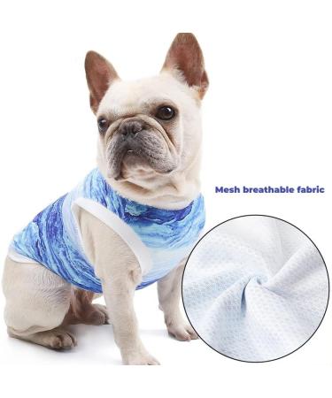 Yanmucy Dog Cooling Vest XL - Instant Soft & Breathable Pet Cooling Coat for Summer - Blue - Buy Online on GoSupps.com