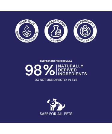 Soos Pet Natural Ear and Eye Clean-Sing Liquid for Dogs and Cats Perfect All-in-one Solution for Safely and Effectively Clean-ing Your Pet s Ears and Eyes - 1x (500ml Bottle) - Buy Online on GoSupps.com