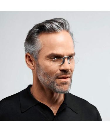 Nooz Templeless Reading Glasses - Unisex Rectangular 6 Colors 5 Diopter Options - Always at Hand Black 3.0 x - Shop Internationally - Buy Online on GoSupps.com