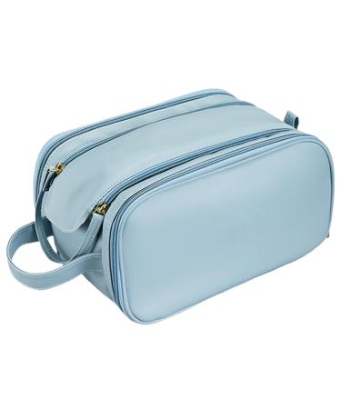 Beimus Spacious multifunctional travel toiletry bag for women in PU leather