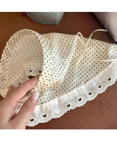 TQUXNGA Elegant Hair Scarf Headbands Triangled Head Kerchief Hairband Bowknot Bandanas Headbands Cute Hair Accessory White - Buy Online on GoSupps.com