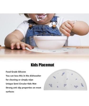 Silicone Placemat for Babies - Non-Slip Reusable Food Grade Mat (Orchid) | Perfect for Home & International Shipping - Buy Online on GoSupps.com