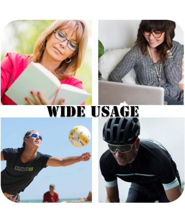 12 Pairs Black Adhesive Silicone Eyeglass Nose Pads - Anti-Slip Stick-On for Plastic Frames - Buy Online on GoSupps.com