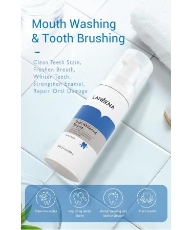 Mousse Whitening & Strengthening Teeth | Fresh Breath & Tartar Removal - International Shipping - Buy Online on GoSupps.com