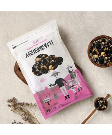 Sohwa Korean Crispy Roasted Black Bean Snack 500g (17.6oz) - Buy Online on GoSupps.com