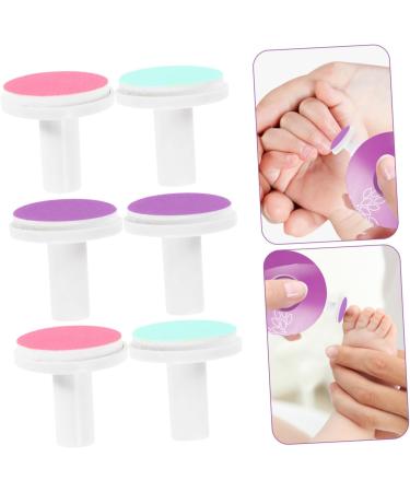  FRCOLOR FRCOLOR 6-pcs Universal Nail Clipper Replacement Heads Baby Nail Trimmer Replacement Pads Fine Nail Polish Grinding Head Durable Electric Nail File Replacement - Buy Online on GoSupps.com