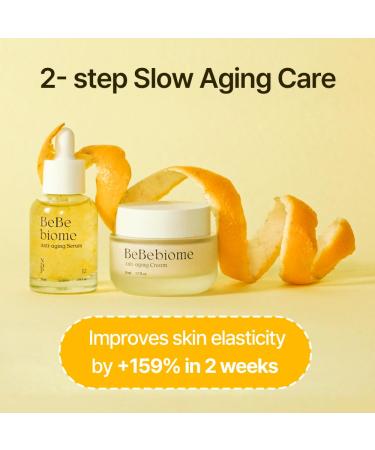 BeBebiome Anti-Aging Cream - Tightening & Hydrating Face Moisturizer with Kombucha & Black Ginseng - Cruelty Free & Pregnancy Safe 50ml - Buy Online on GoSupps.com