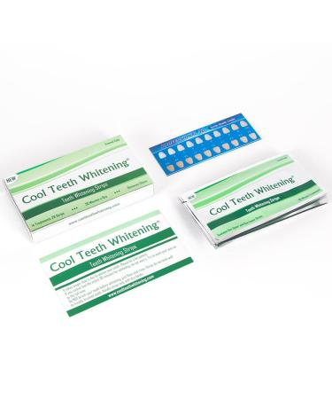 Cool Teeth Whitening Strips 14 Day Treatments Strong Teeth Whitening Gel Strips Kit 28 Pcs - 2 Week Supply Color Chart Guide Included - Hydrogen Peroxide White Tooth - Buy Online on GoSupps.com