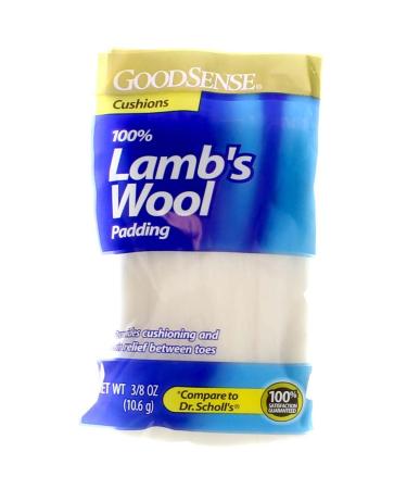 GoodSense Lambs Wool Padding  3/8 oz Bag - 1/Each