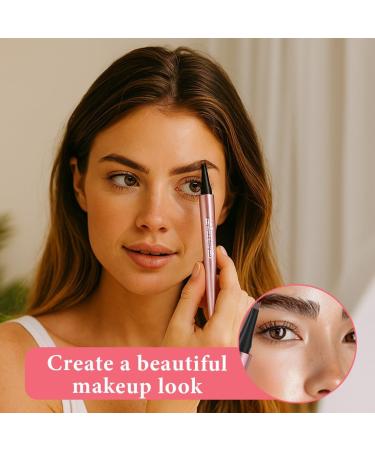 OIXYAZ OIXYA Waterproof Eyebrow Pencil with 4 Split Tips Micro 3D Eyebrow Pencil Waterproof and Easily Creates Natural Looking Eyebrows Eyebrow Dye 05 Brown - Buy Online on GoSupps.com