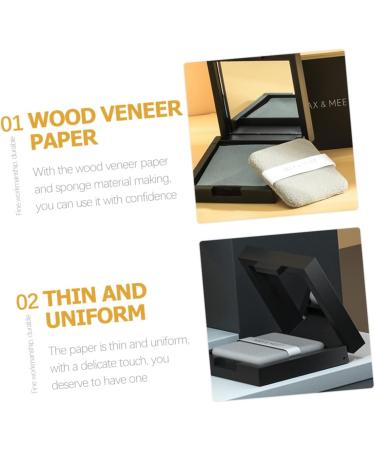 TOVINANNA 4 Sets Oil Blotting Paper Blotting Paper + Powder Facial Tool Oil Absorbing Film Oil Control Papers Makeup Oil-Absorbing Oily Skin Control Paper Face Oil Men and Women Sponge - Buy Online on GoSupps.com