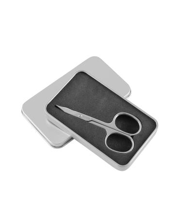 Jarvistar Rustproof Stainless Steel Nail Scissors - Sharp Curved Cutting Edge for Men & Women - Perfect for Nails Cuticles & Pedicures - 93 mm Tower Tip - Buy Online on GoSupps.com