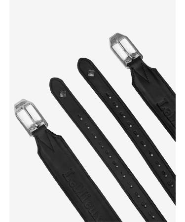 LeMieux Vector Pro Stirrup Leathers Black 145cm - Buy Online on GoSupps.com