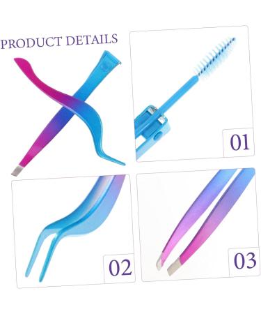 VINTORKY 1 Set Metal Eyebrow Clip Beauty Tools Eyelash Women Eyebrow Tweezers Love Facial Hair Removal Tweezers Tweezers Set Auxiliary Tweezer face Make up Precision Major - Buy Online on GoSupps.com