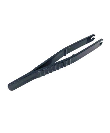 Inkgrafix - Snaptile pircing pliers/piercing tweezers - sterile - disposable - Black - Made in Germany - IG57471 - Piercing tweezers Zange disposable product