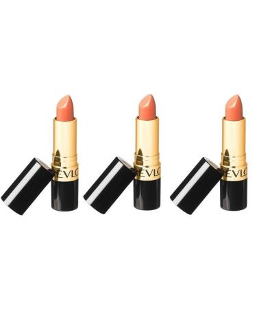 Revlon Super Lustrous Pearl Lipstick 240 Sandalwood Beige 0.15 oz (Pack of 3)