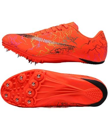 KAEAEILSS Long-Distance Track and Field Spikes - Men and Women - Orange - Size 9 - Buy Online on GoSupps.com