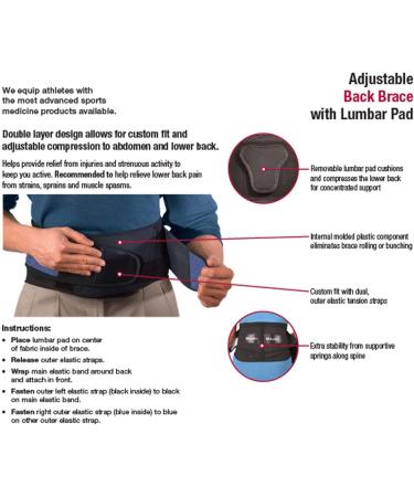 Elastic Ankle Support - Adjustable Compression Brace for Injury Recovery & Pain Relief | Fast International Shipping - Buy Online on GoSupps.com