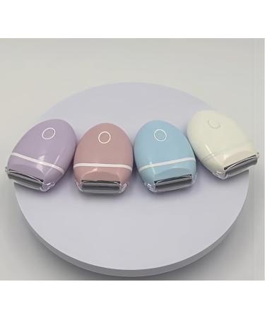 electric razors for women legs bikini face armpit hair dry battery operated 3-blade Foil electric shaver for leg dry & wet cordless portable women shaver on The go/purple - Buy Online on GoSupps.com