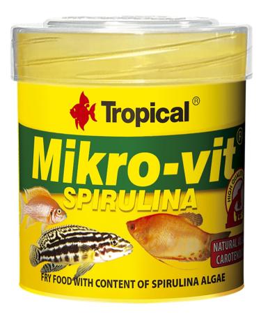 Mikro-VIT Spirulina 50ml / 32g - A Multi-ingredient Food for Fry, Enriched with Precious Algae