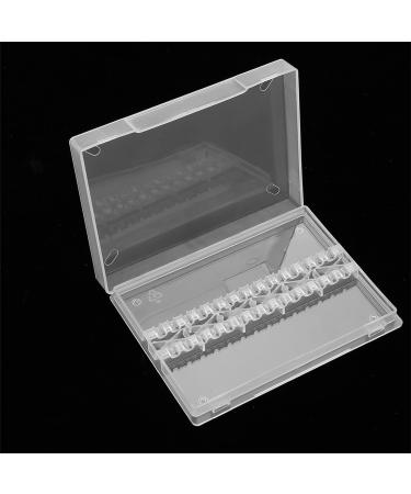 Professional Nail Art Polishing Grinding Drill Bit Holder Display Storage Box with 14 Holes (Transparent) - Buy Online on GoSupps.com