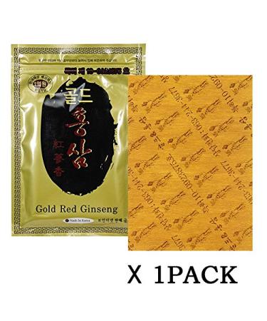 Gold Red Ginseng Hot Pad Patch 1PACK(20ea) for Pain Relief - Korean Made (12PACK) - Buy Online on GoSupps.com