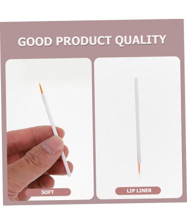 VINTORKY 100pcs Disposable Eyeliner Brush Eye Makeup Eyelash Mascara Tool Mini Tools Nylon White - Buy Online on GoSupps.com