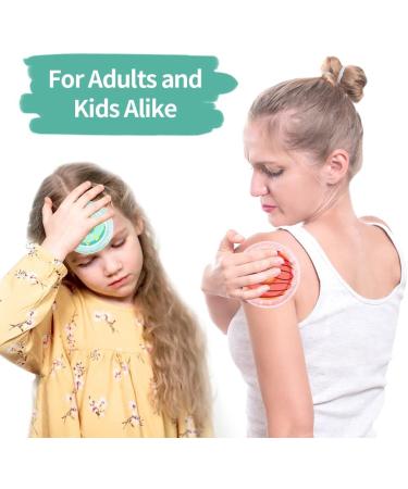 NEWGO Kids Ice Pack for Boo Boo - 3 Pack Gel Toddler Ice Pack for Pain Relief, Bruises, Swelling - 4.52 x 4.52 Donut Design - Buy Online on GoSupps.com