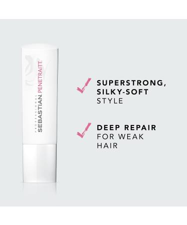 Sebastian Professional Penetraitt Shampoo & Conditioner Bundle - Strengthen & Repair Damaged Colored Hair - 8.4 fl oz - Buy Online on GoSupps.com