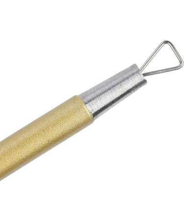 Verdant Touch Face Cleaning Tool Blackhead Extractor Steel Triangle Pimple Removal Tool for Face Comedone Remover and Acne Pressing Ring Gold - Buy Online on GoSupps.com