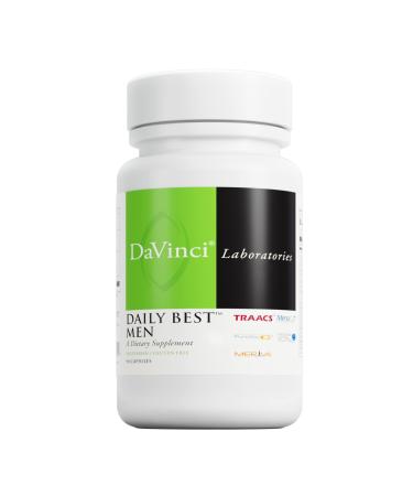 DaVinci Labs - Daily Best Men - A Dietary Supplement with Vitamin B6 Vitamin B12 Vitamin C Vitamin K2 and More - Vegetarian Gluten-free - 90 Capsules