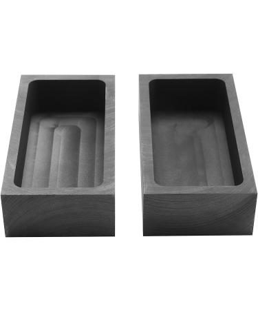 Gldw Ingot Mould Casting Ingot Crucible Mould Silver Gold Ingot Mould Melting Casting Refining 4 Pieces 1 KG - Buy Online on GoSupps.com