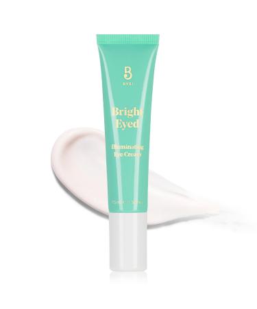 BYBI Beauty Bright Eyed Vegan Eye Cream - Anti-Aging & Hydrating Eye Cream - Reduce Dark Circles & Puffiness - Hyaluronic Acid Arnica & Green Algae - 15ml Eye Cream (15ml)