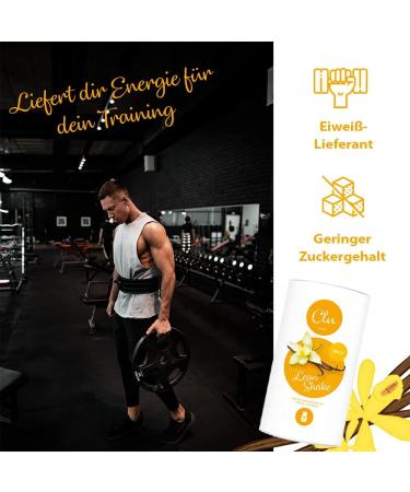 Clu Lean Shake | 25 Portions - Protein & Superfood Diet Shake (Vanilla) | Low-Calorie Nutritional Shake with 60+ Vital Substances - Buy Online on GoSupps.com