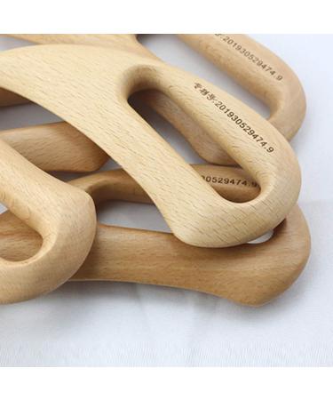 1pc Acupuncture Massage Tool - Wooden Massaging Plate for Pain Relief & Therapy - International Shipping - Buy Online on GoSupps.com