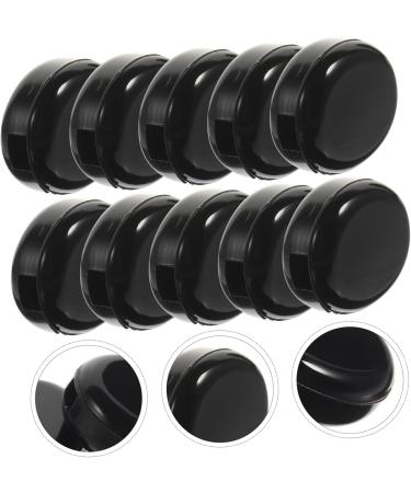 FOMIYES 20 Pairs Anti-Slip Silicone Glasses Ear Pads - Replaceable Eyeglass Support Black 1.1x1CM for Comfort & Stability - Buy Online on GoSupps.com