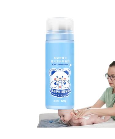 Poudre De Corps Pour B b Sans Talc - 100 G De Poudre De Saupoudrage Apaisant Organique Soins De La Peau Anti-ichte Naturels Pour Tout-petit | Formule D'extrait De Douce Pour La Peau Sensible